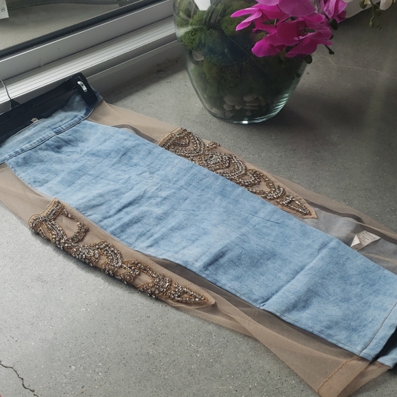 Denim Skirt Set - Picture 3 of 8